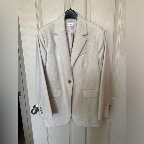 NWT Patterned suit blazer. XL. - Picture 5 of 5